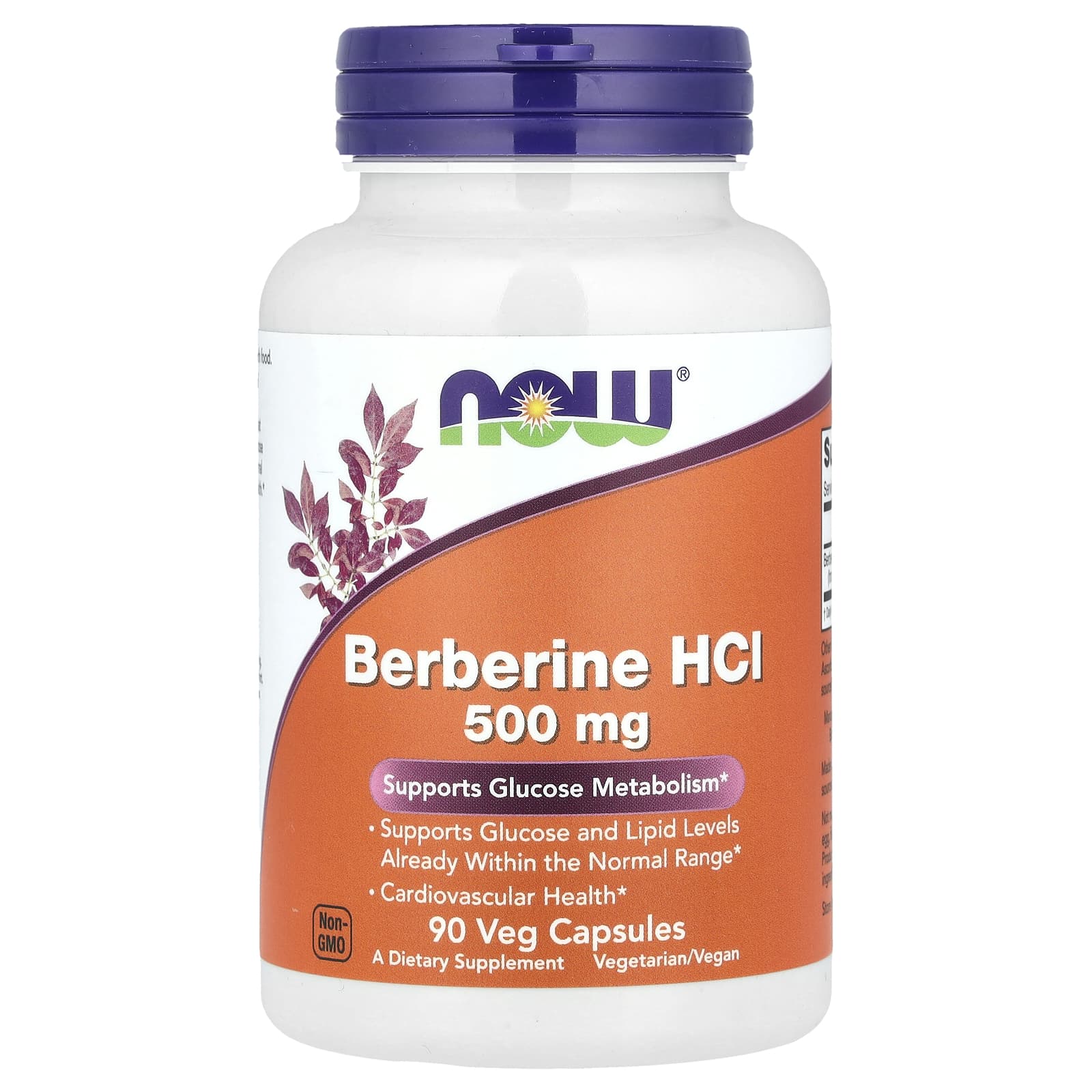 NOW Foods - Berberin HCL - 90 Vcaps