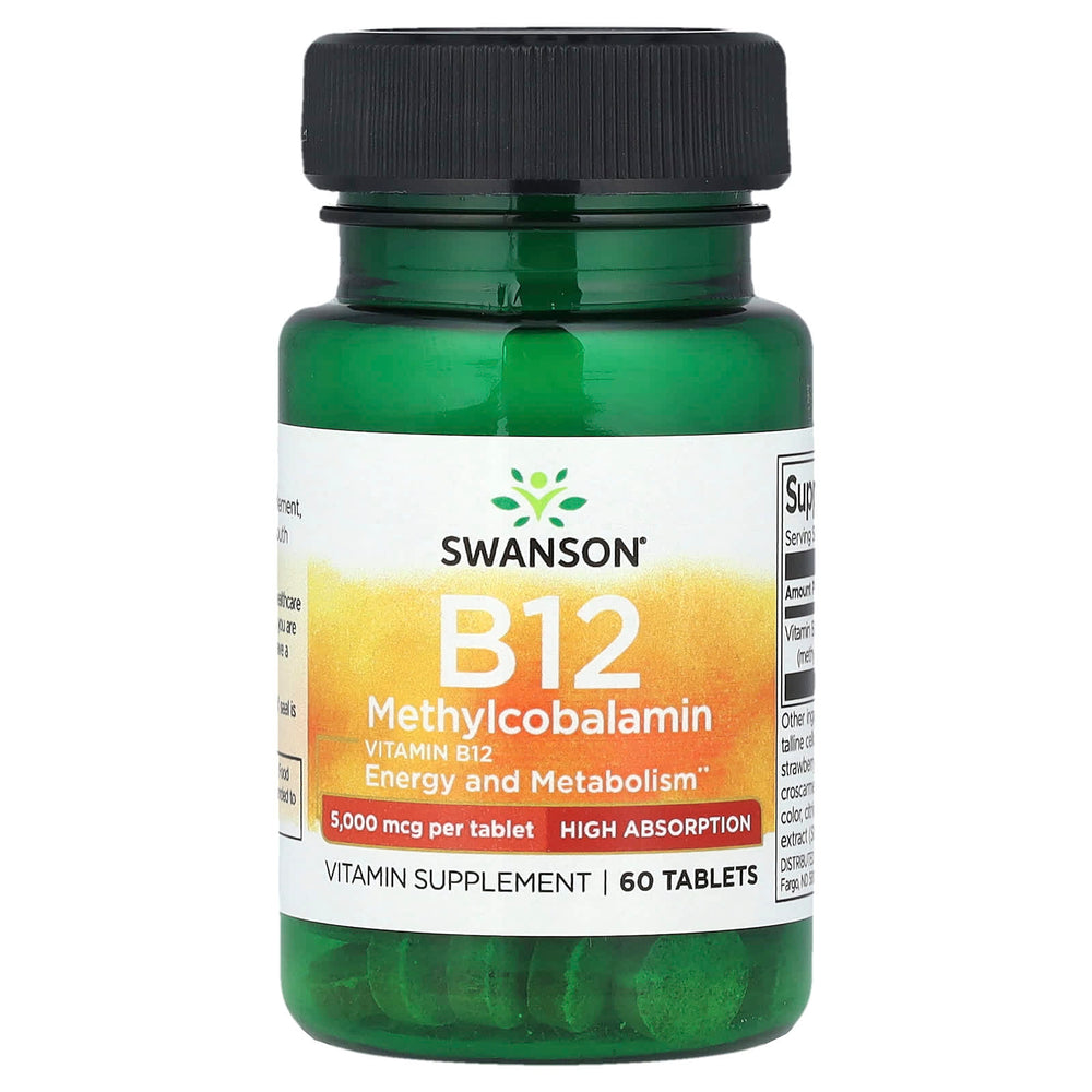 Swanson Vitamin B12 Methylcobalamin framsida