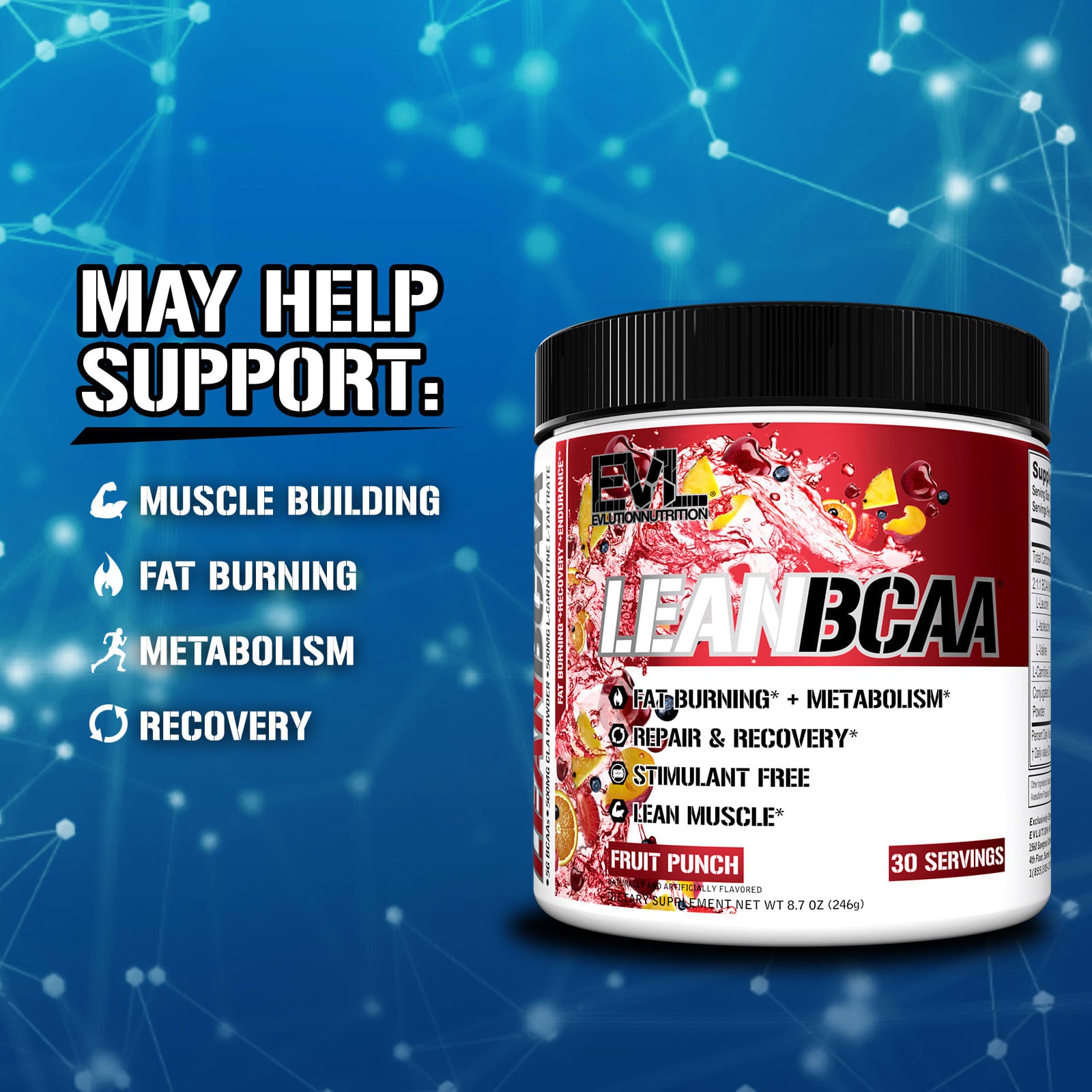 Evlution Nutrition - Lean BCAA