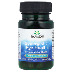 Swanson - Synergistic Eye Health Lutein & Zeaxanthin - 60 Sgels