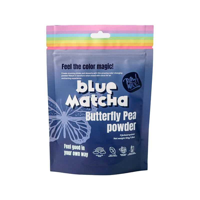 Rawnice - Blue Matcha, Butterfly Pea