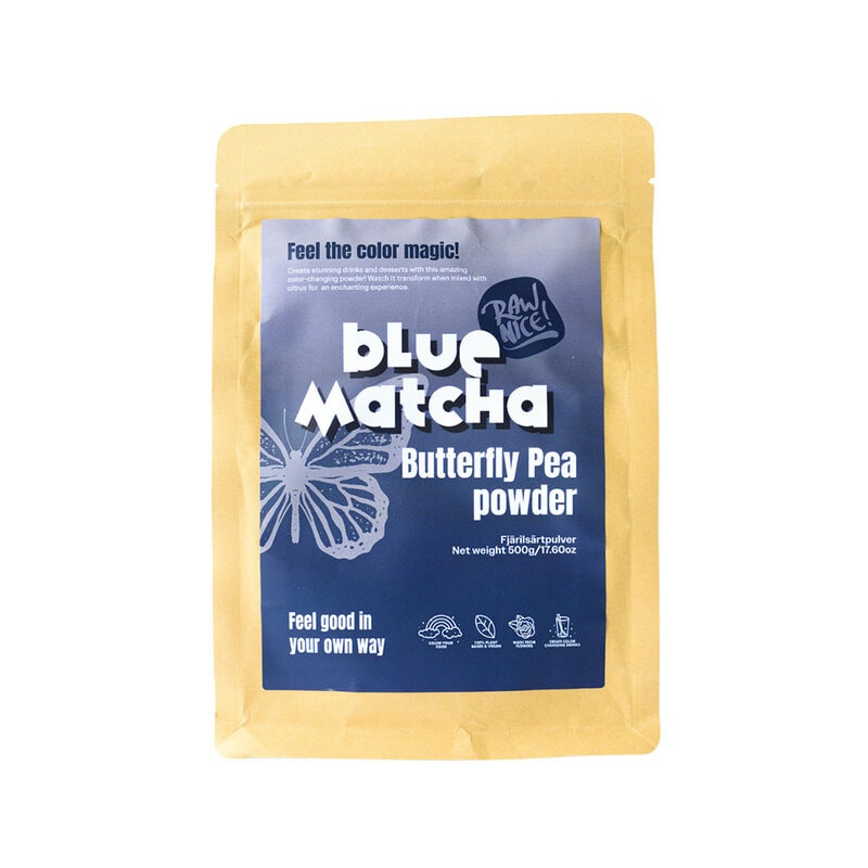 Rawnice - Blue Matcha, Butterfly Pea