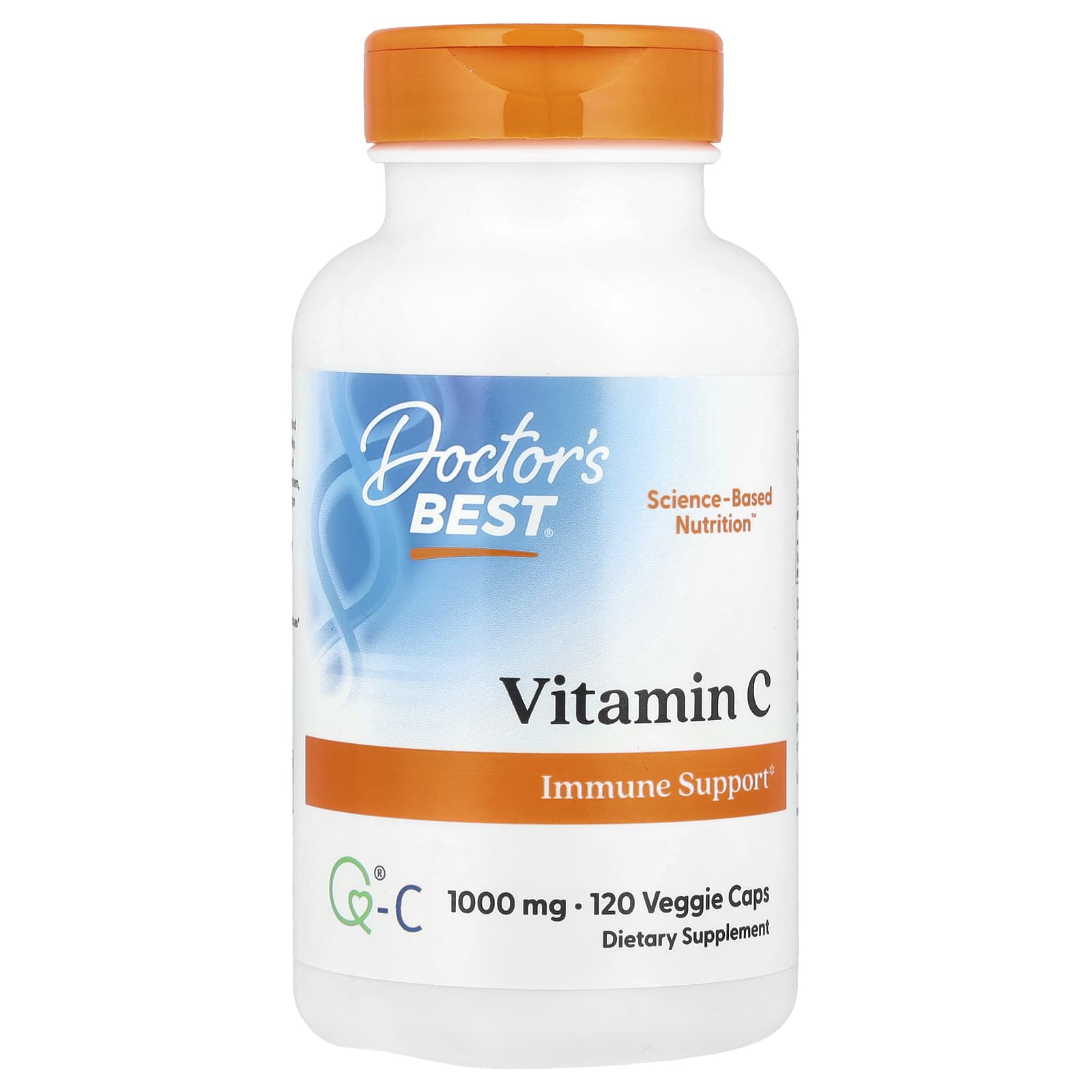 Doctor's Best Vitamin C näringsfakta-etikett