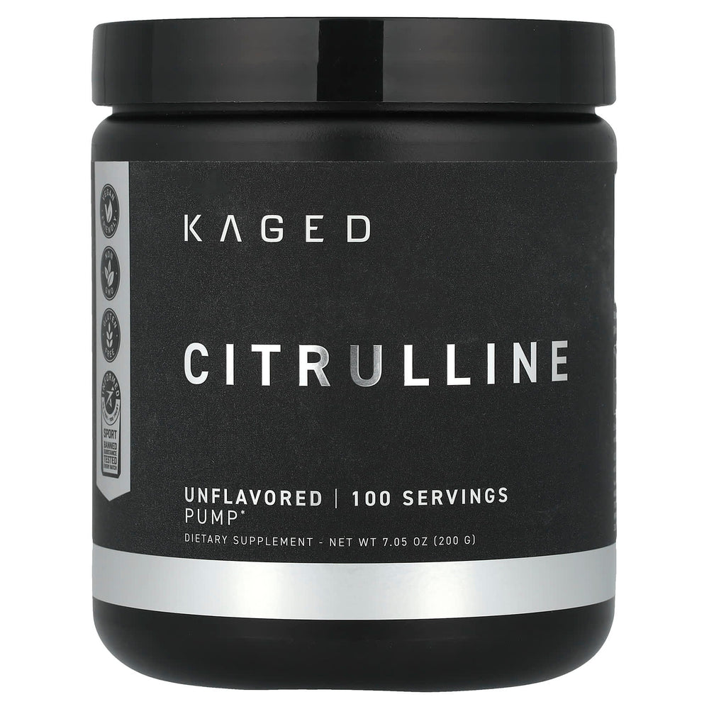 L-Citrulline Smakfritt Pulver 200g framsida