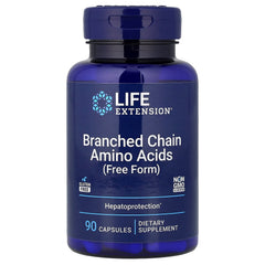 Life Extension Branched Chain Amino Acids framsida