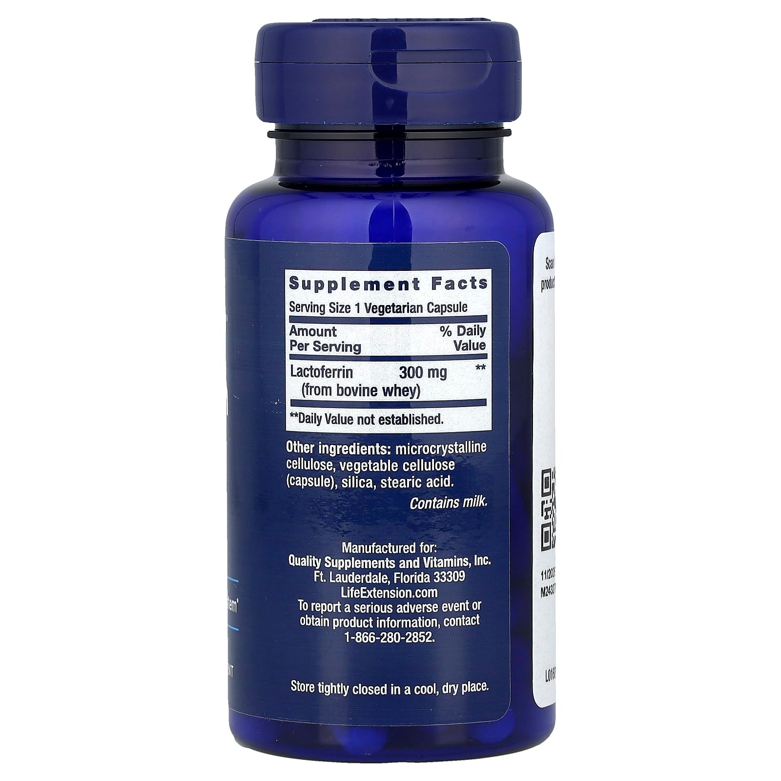 Life Extension - Lactoferrin - 60 Caps
