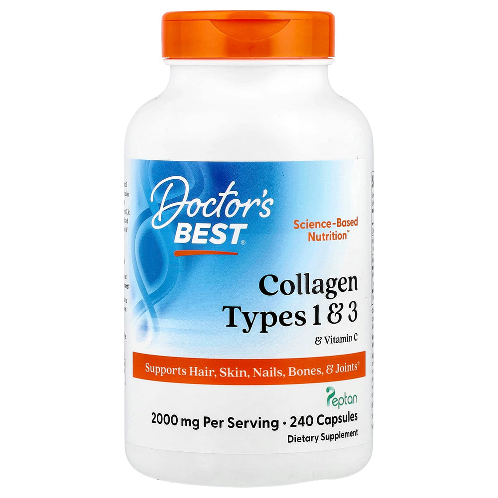 Doctor's Best Collagen näringsfakta etikett