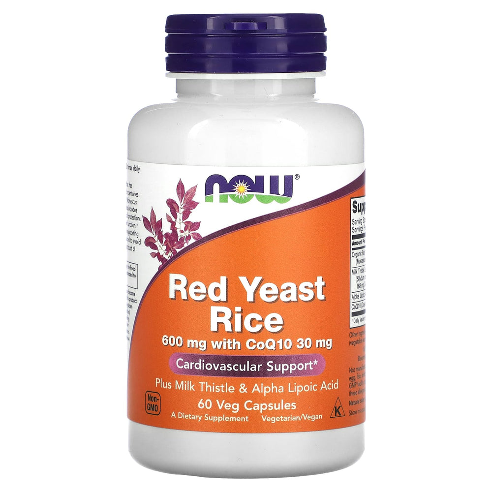 Red Yeast Rice & CoQ10 baksida