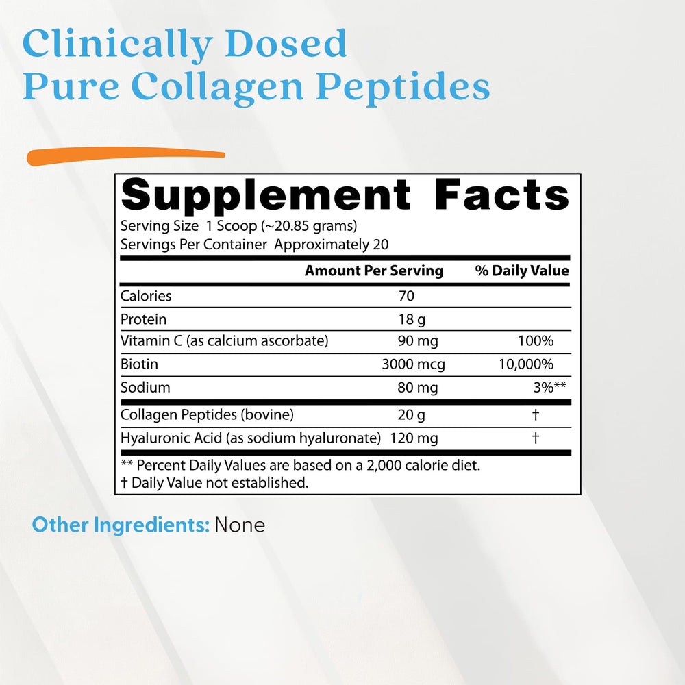 Pure Collagen Peptides ingredienser lista