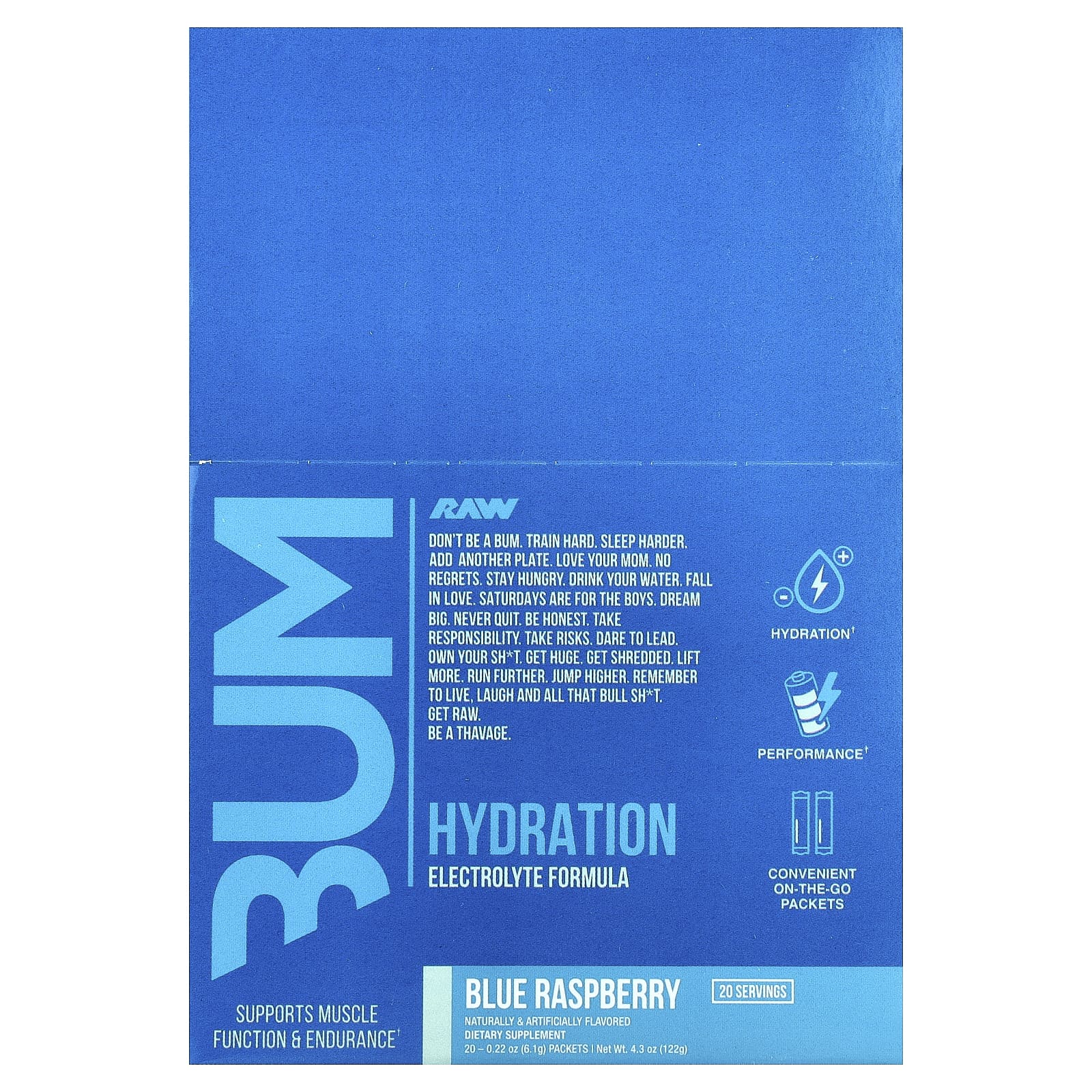 Raw Nutrition - Bum Hydration