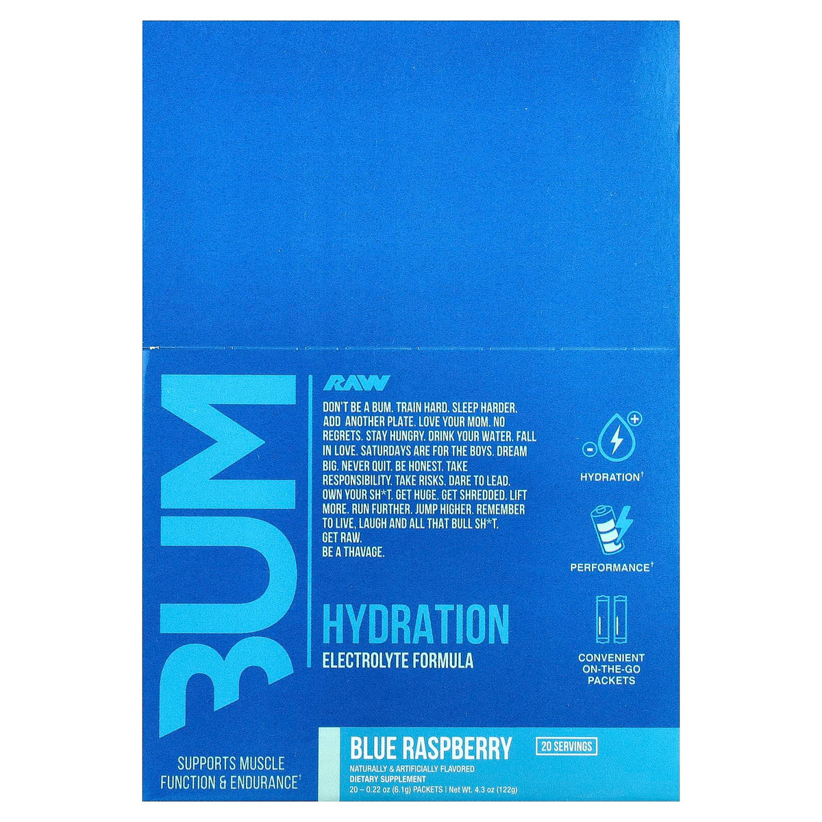 Raw Nutrition - Bum Hydration