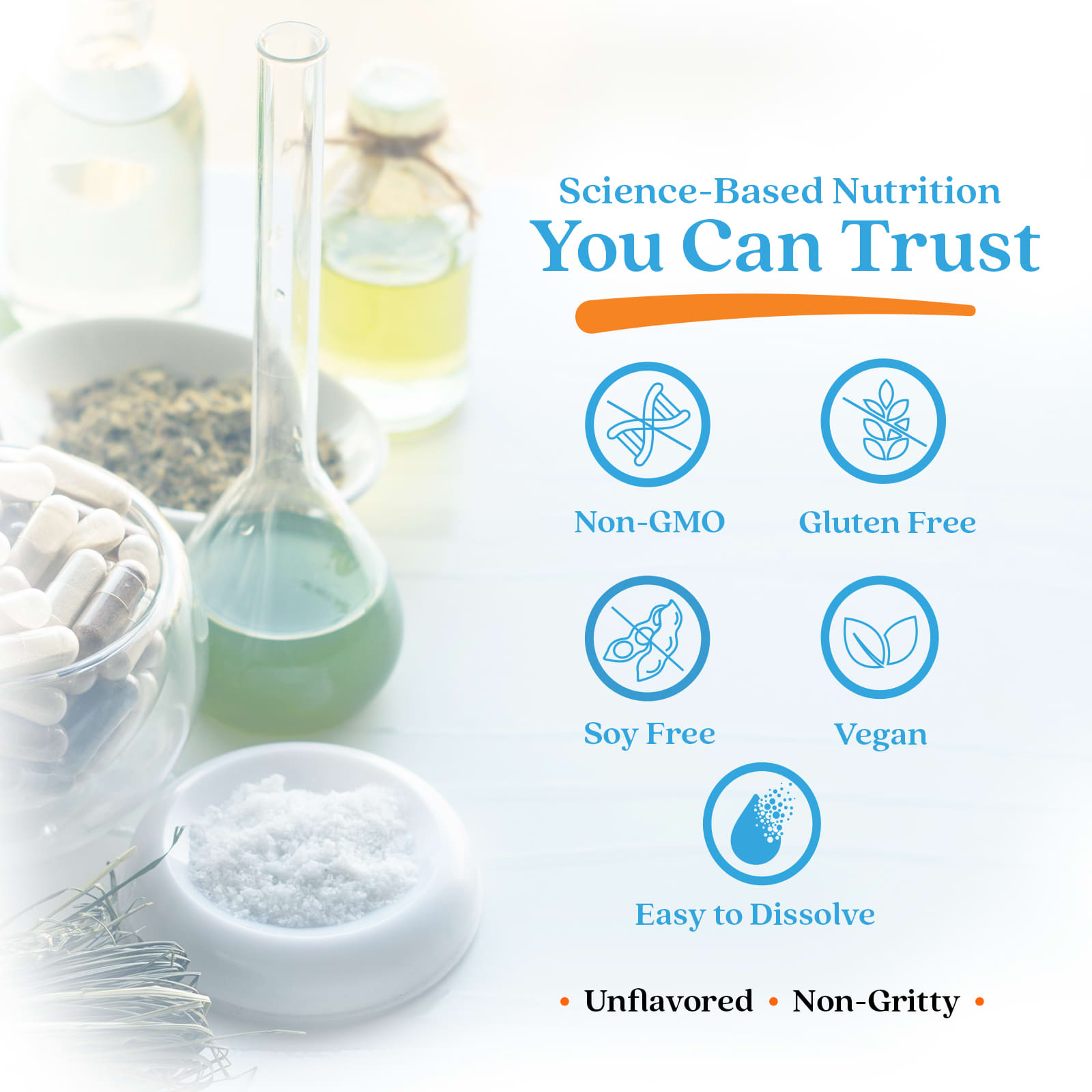 Prebiotic Powder – Sunfiber® pulver textur
