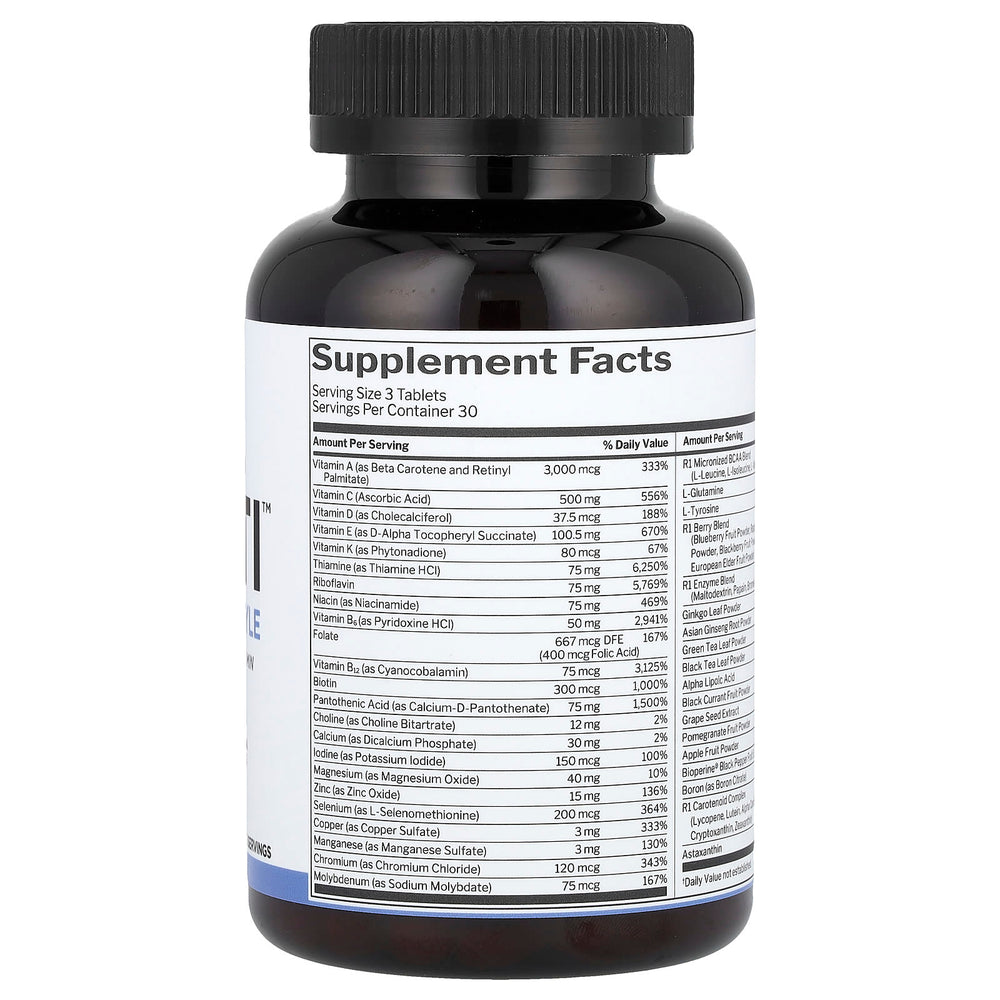 Rule One Men's Train Daily Multivitamin näringsfakta