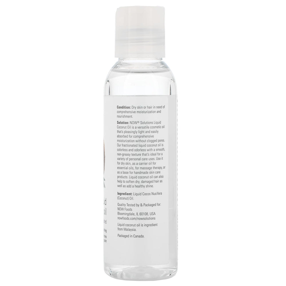 NOW Foods Coconut Oil ingredienser & etikett