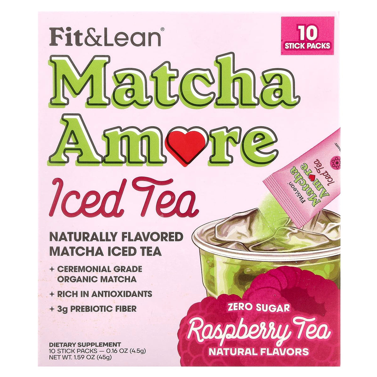 Fit & Lean Matcha Amore varningstext information