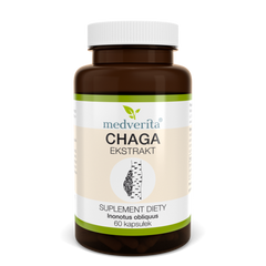 Medverita - Chaga Extract 400mg - 60 kapsler