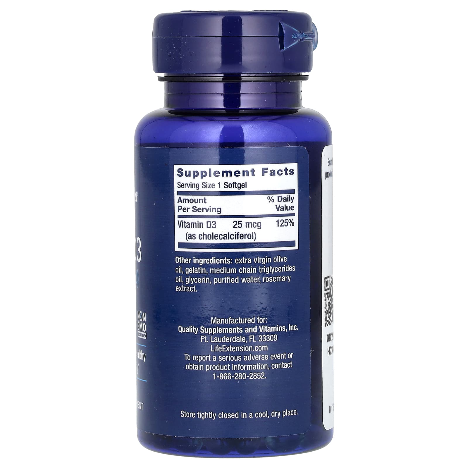 Vitamin D3 produktdetalj