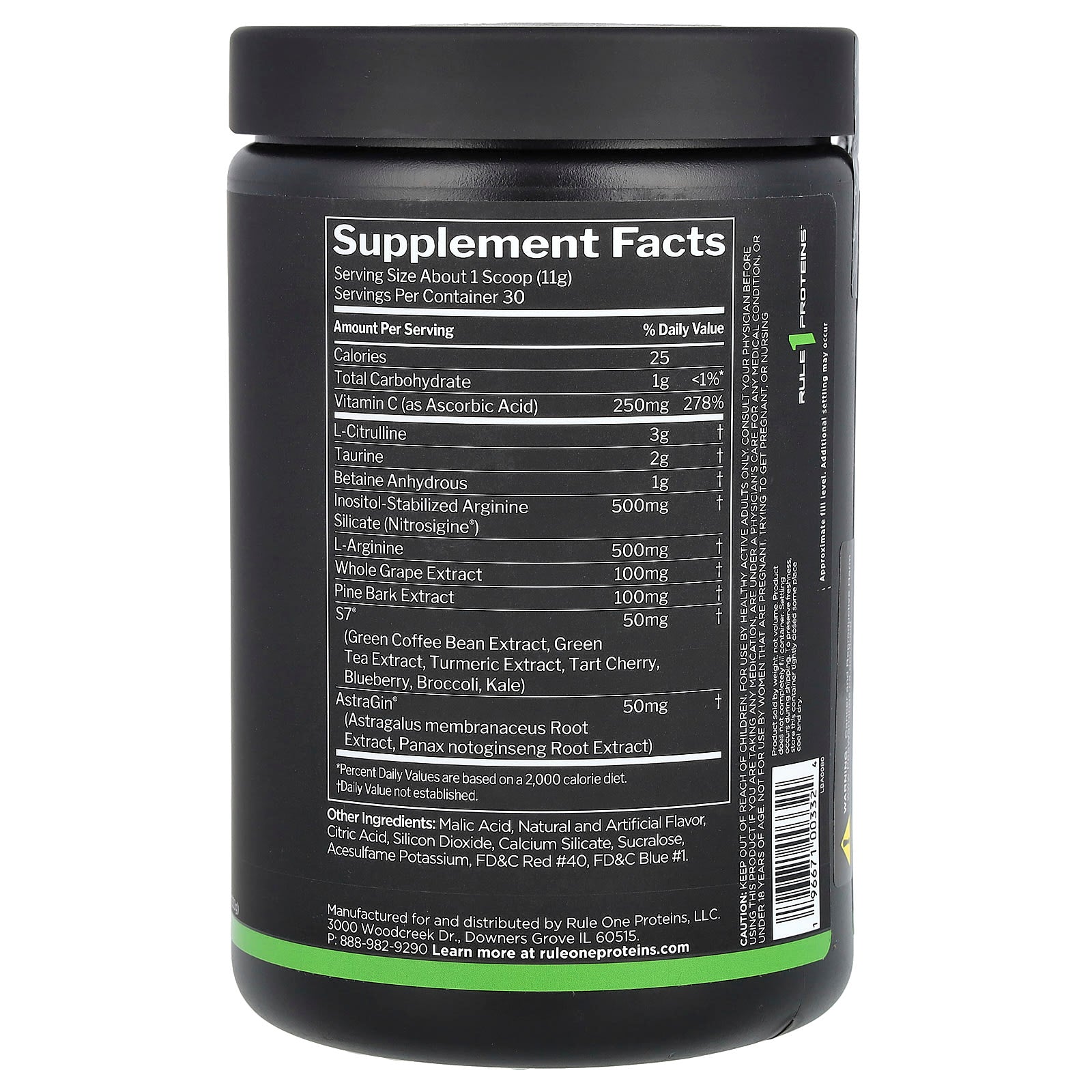 Rule One - Pump - 30 Portioner