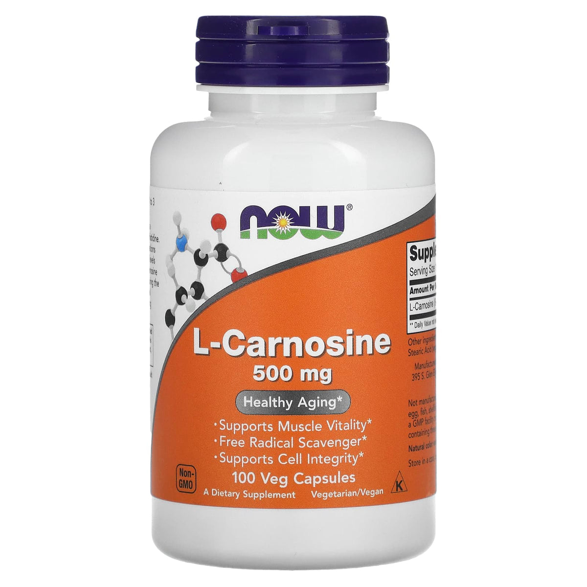 NOW Foods - L-Carnosine - 500mg