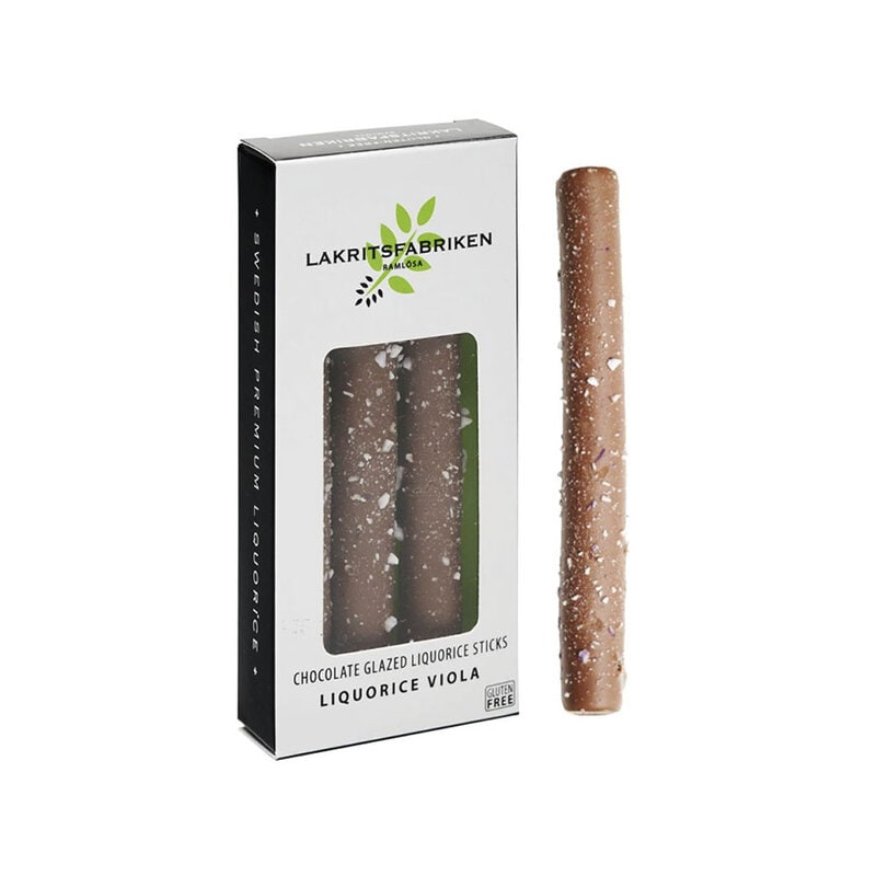Lakritsfabriken - Chocolate Glazed Liquorice Sticks