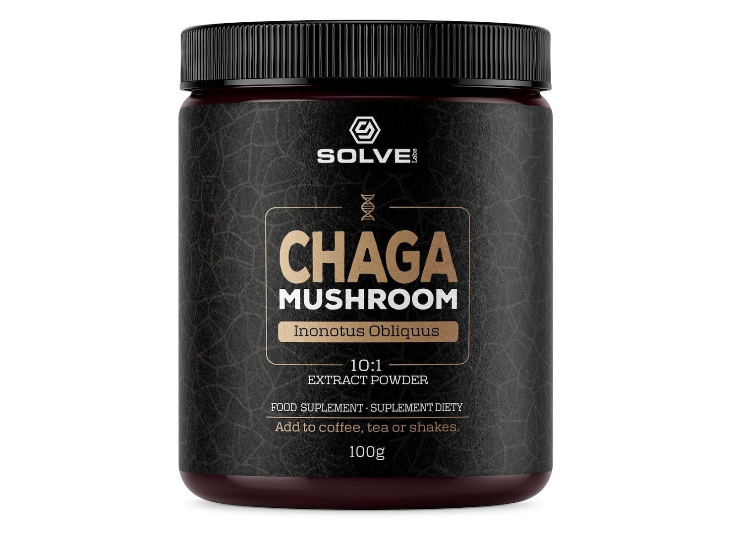 SolveLabs - Chaga Mushroom Extract 10:1