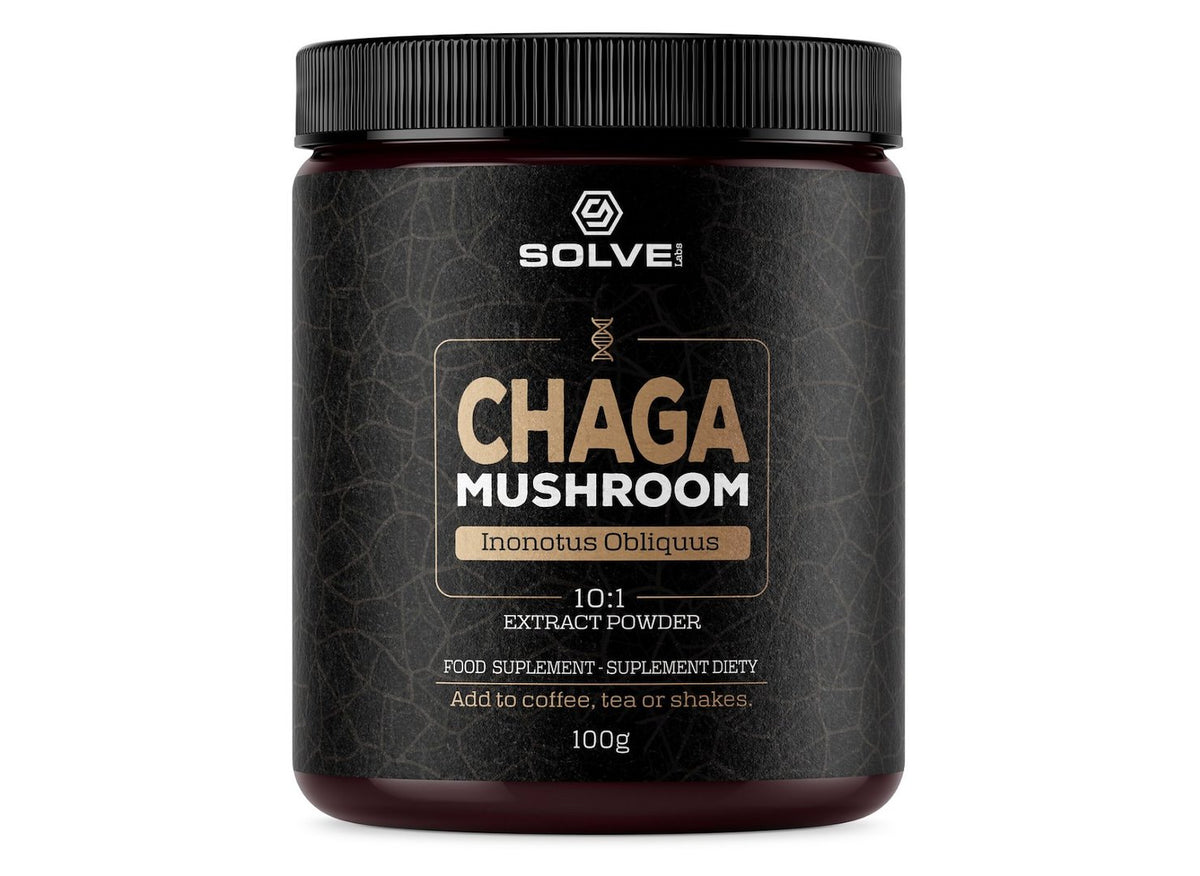 SolveLabs - Chaga Mushroom Extract 10:1