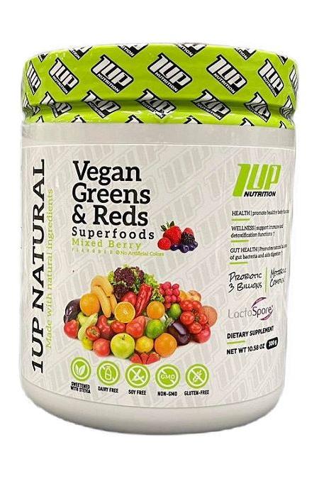 1Up Nutrition - Vegan Greens & Reds Superfoods - Nutri.se