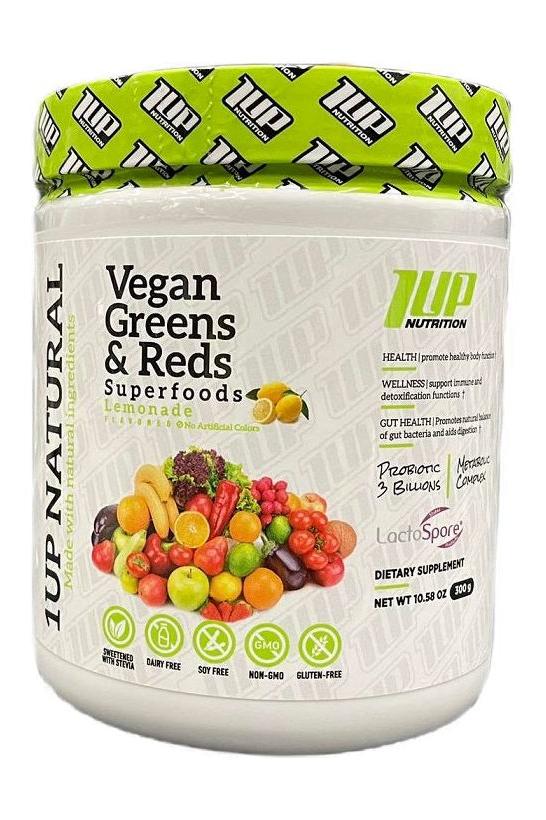1Up Nutrition - Vegan Greens & Reds Superfoods - Nutri.se