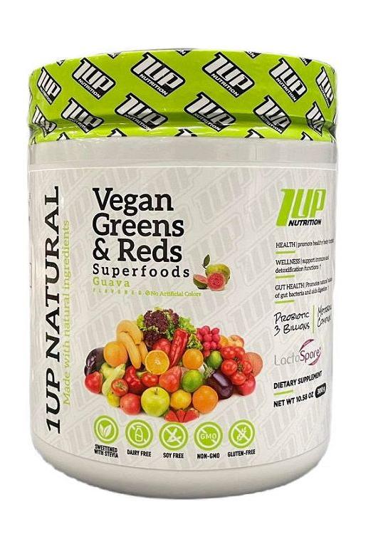 1Up Nutrition - Vegan Greens & Reds Superfoods - Nutri.se