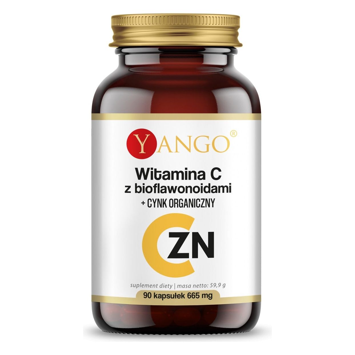 Yango - Vitamin C With Bioflavonoids + Organic Zinc (90 Caps)