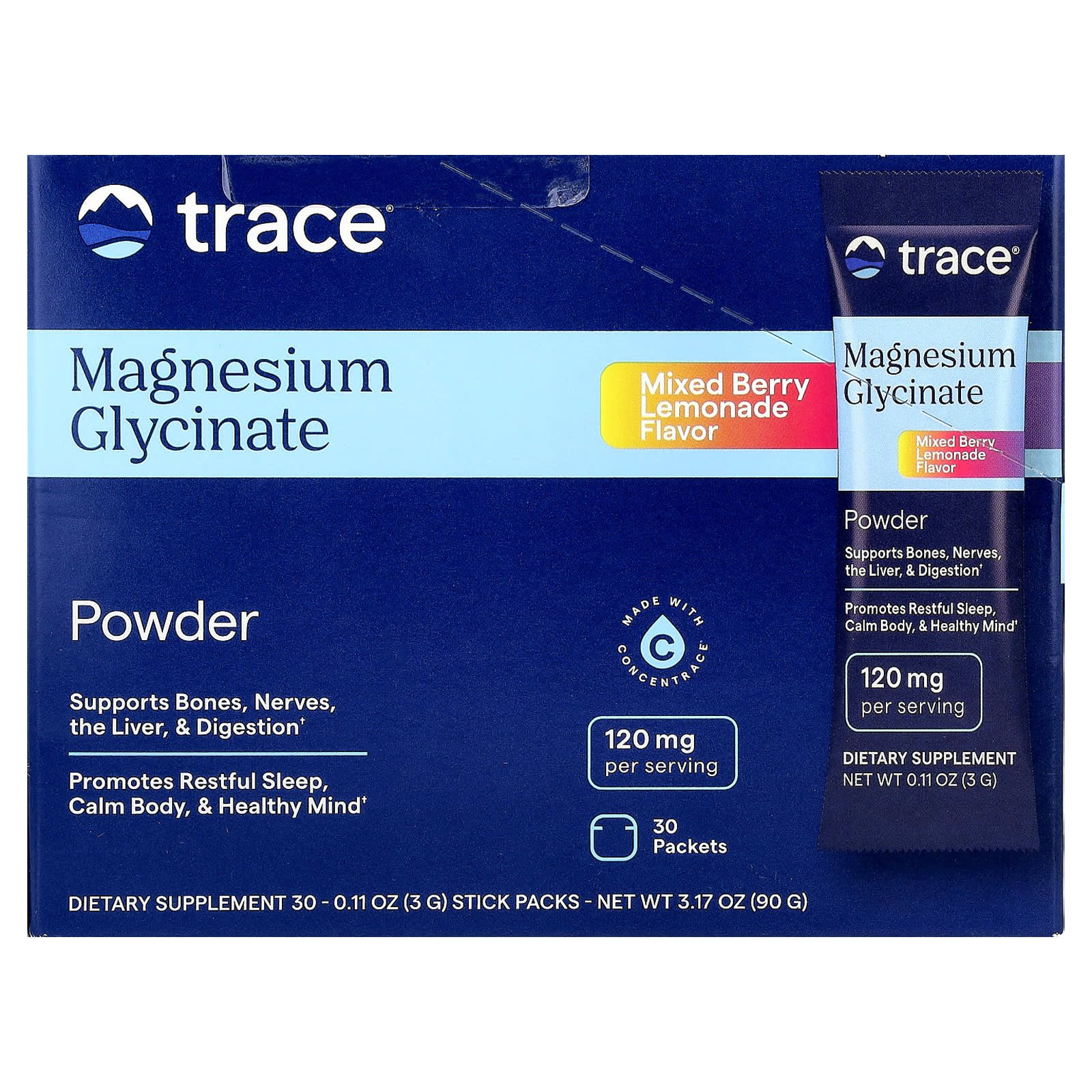 Magnesiumglycinat Powder scoopel & mätning