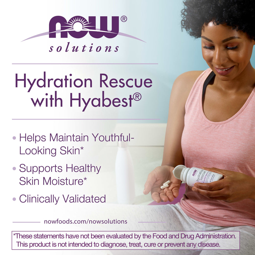 NOW Foods Hydration Rescue öppen förpackning