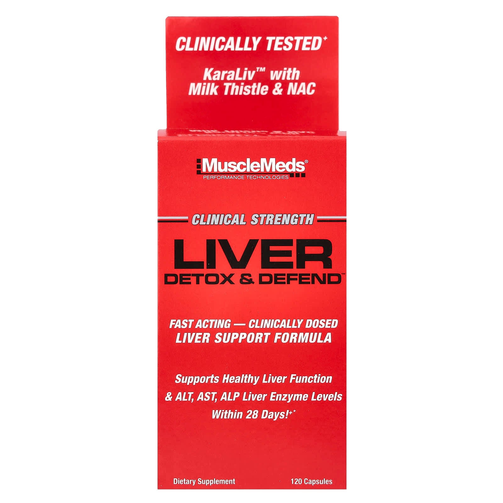 MuscleMeds - Liver Detox & Defend - 120 Caps