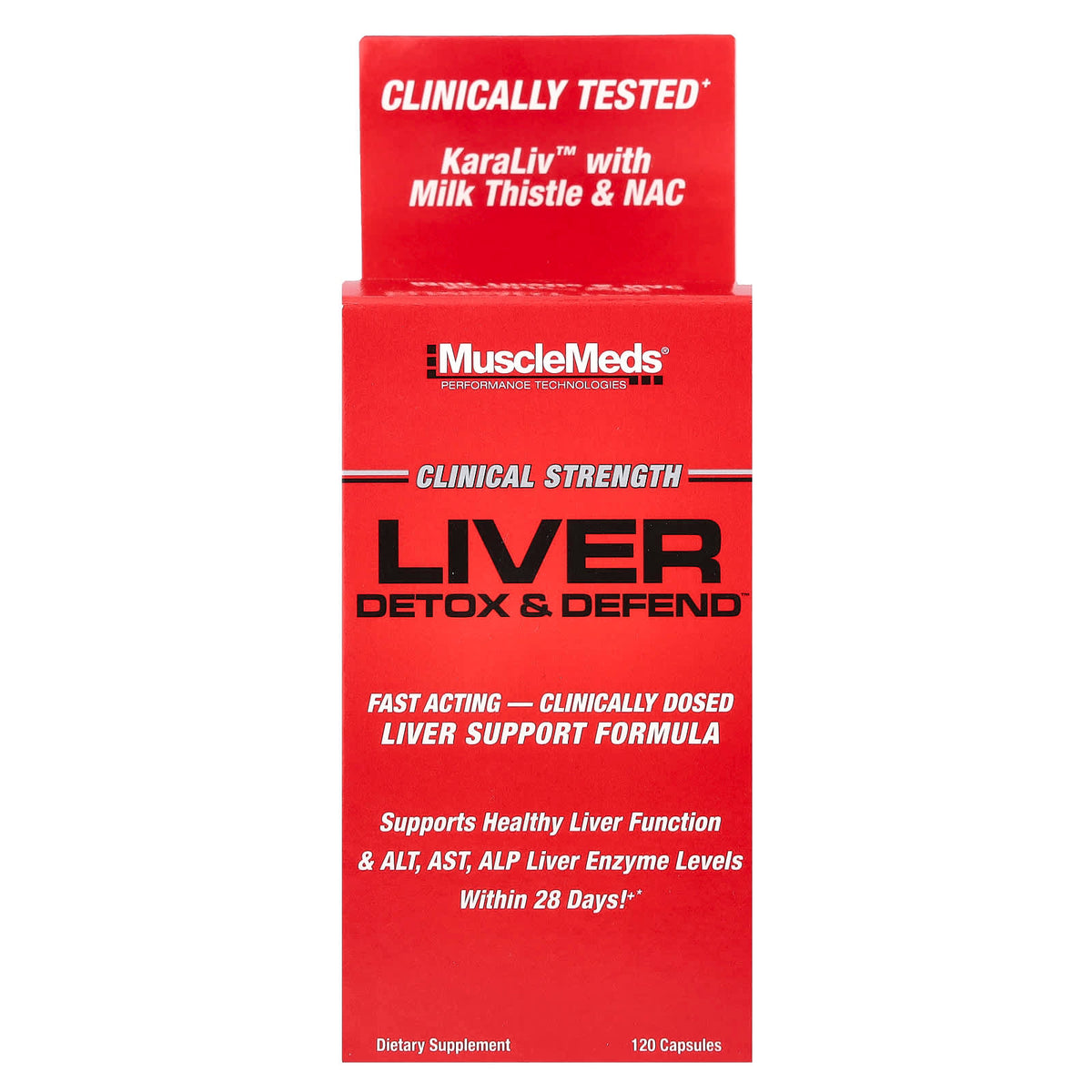MuscleMeds - Liver Detox & Defend - 120 Caps