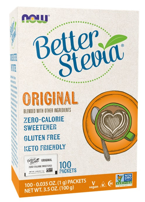 NOW Foods - Better Stevia - Luonnollinen makeutusaine