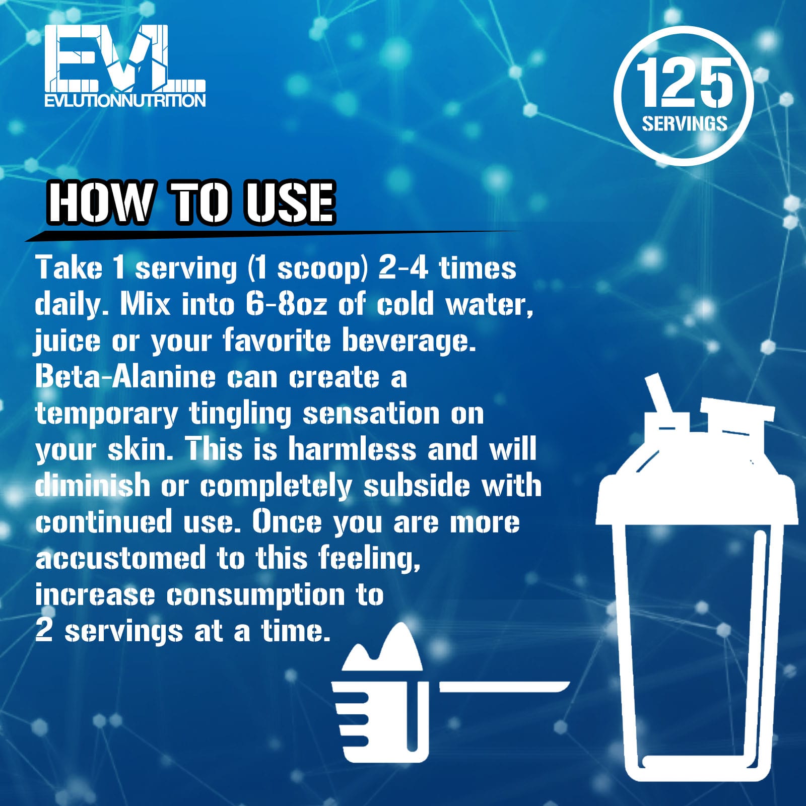 Evlution Nutrition Beta-Alanine kapslar produktdetalj