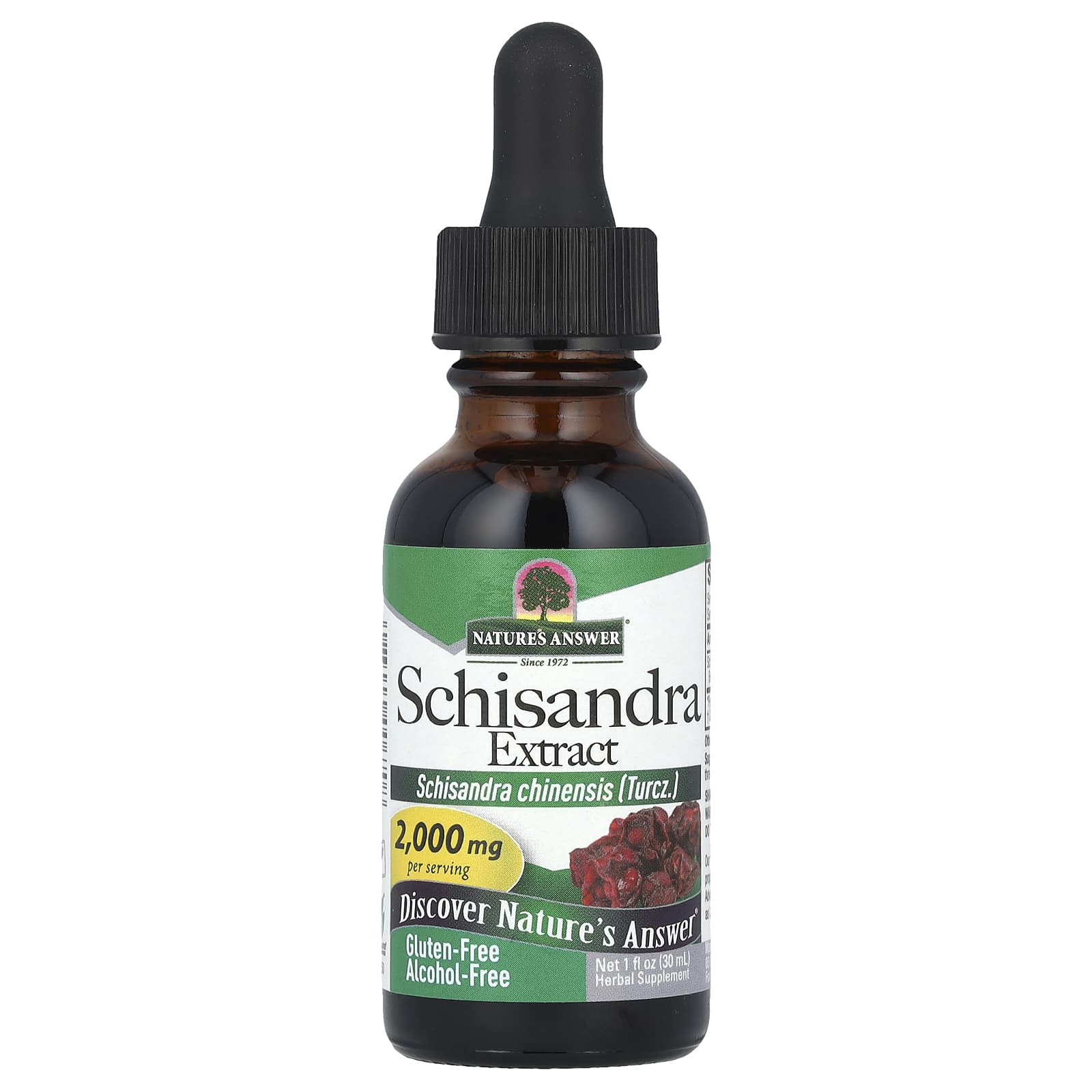 Nature's Answer Schisandra Extract baksida