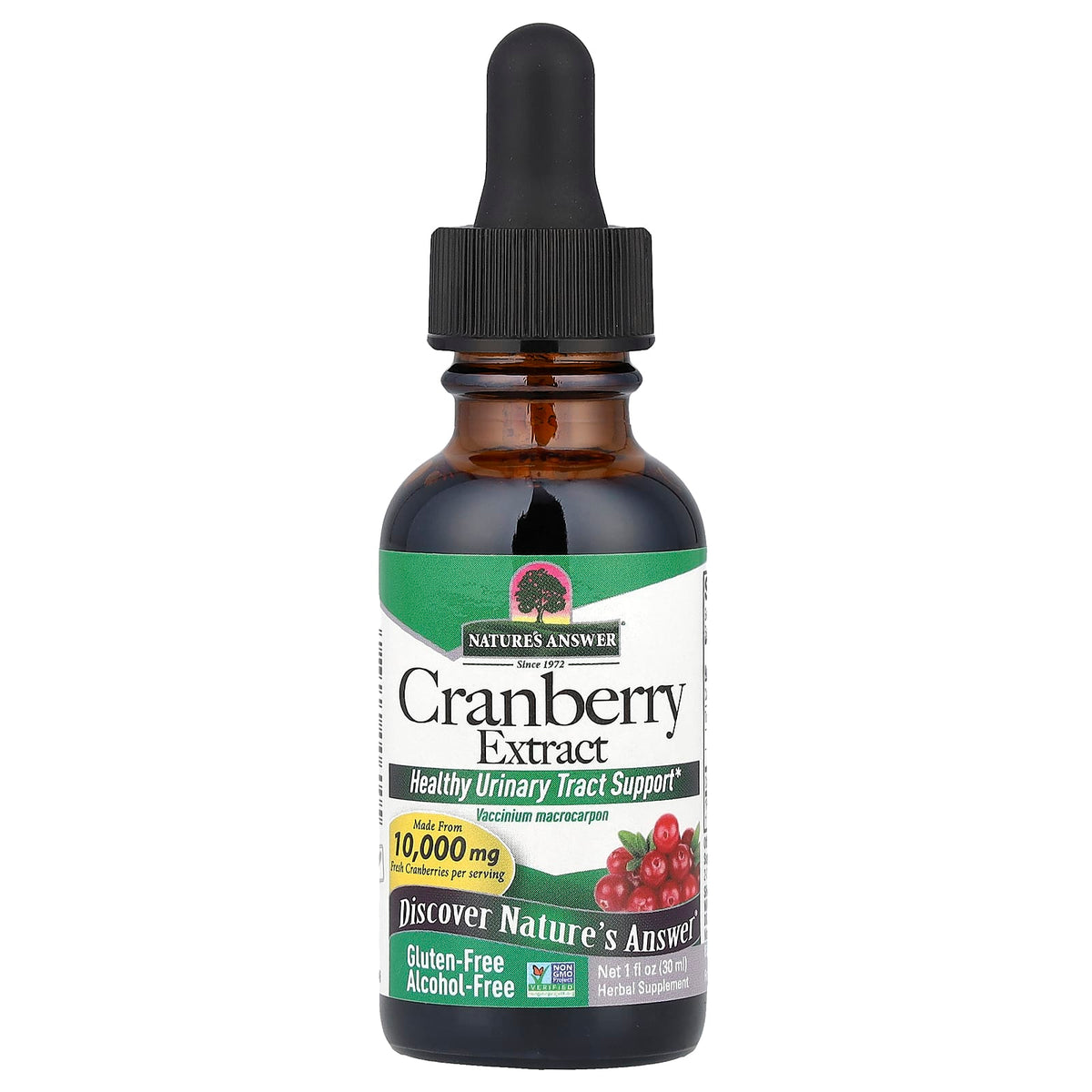 Nature's Answer Cranberry Extract baksida