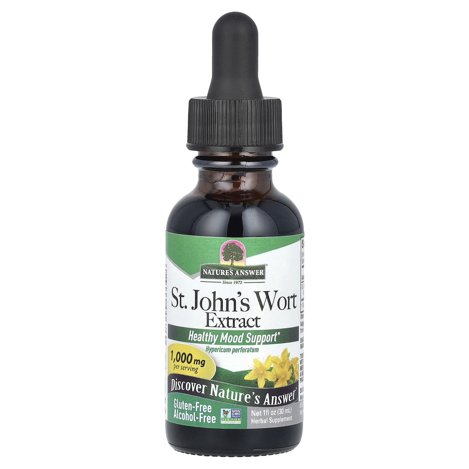 Nature's Answer St. John's Wort Extract 30ml flaska framsida