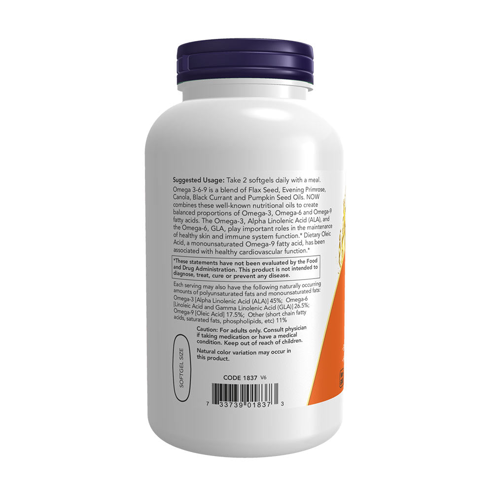 NOW Foods - Omega 3-6-9