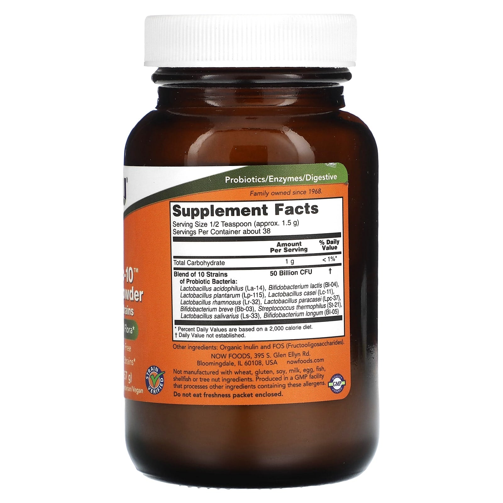 Now Foods - Probiotic-10
