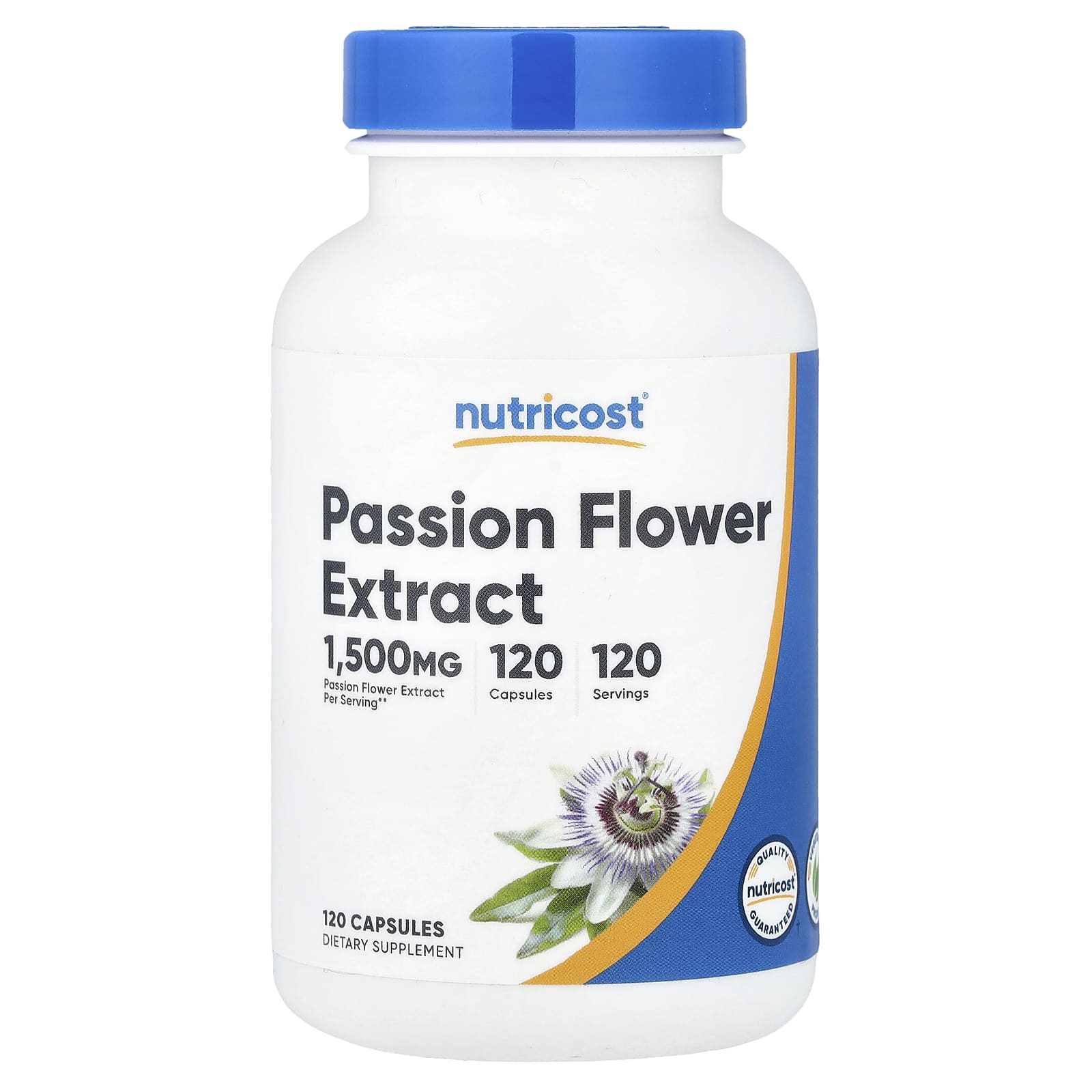 Passionsblomma Extract – 120 Kapslar baksida