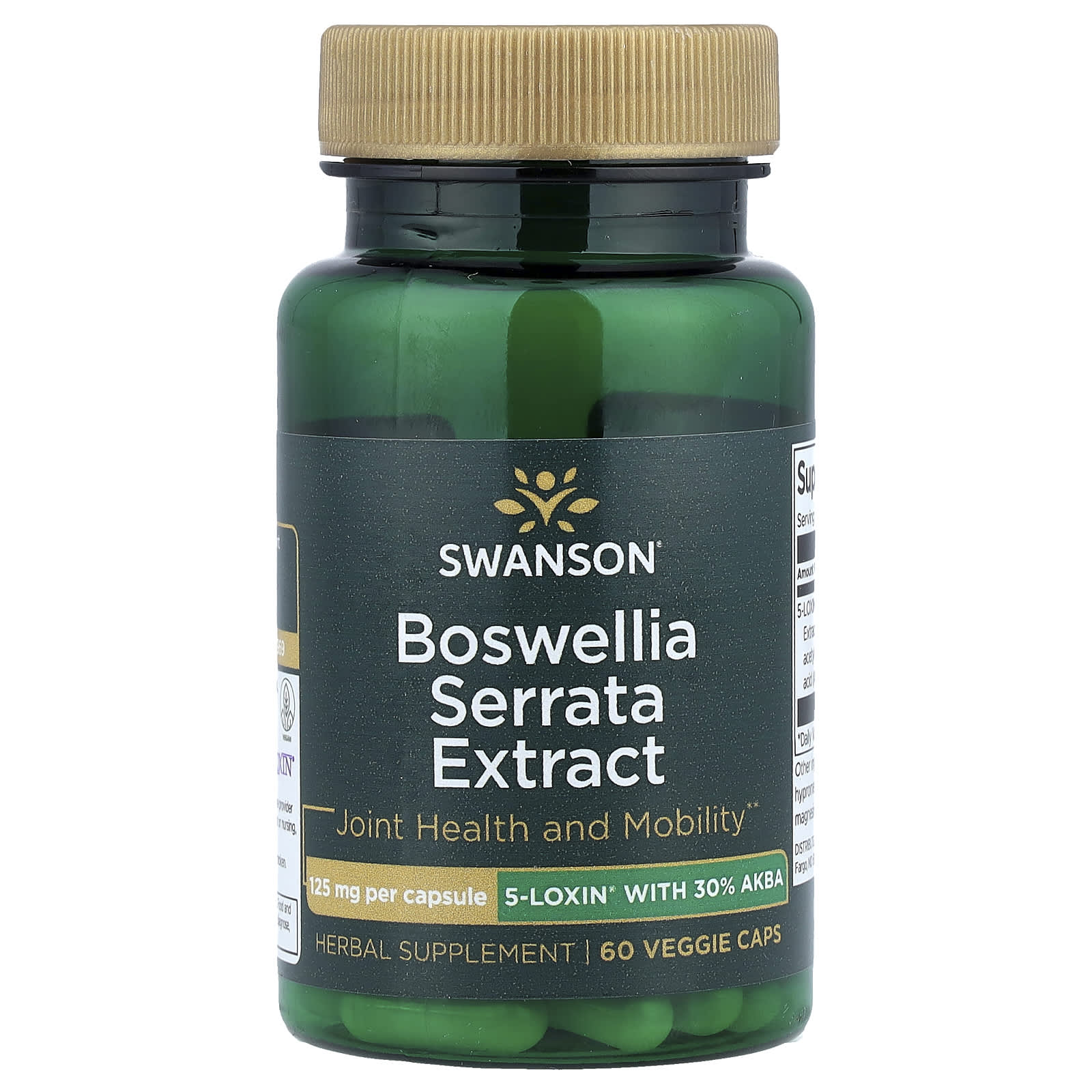 Swanson - Boswellia Serrata Ekstrakt - 30 Kapsler