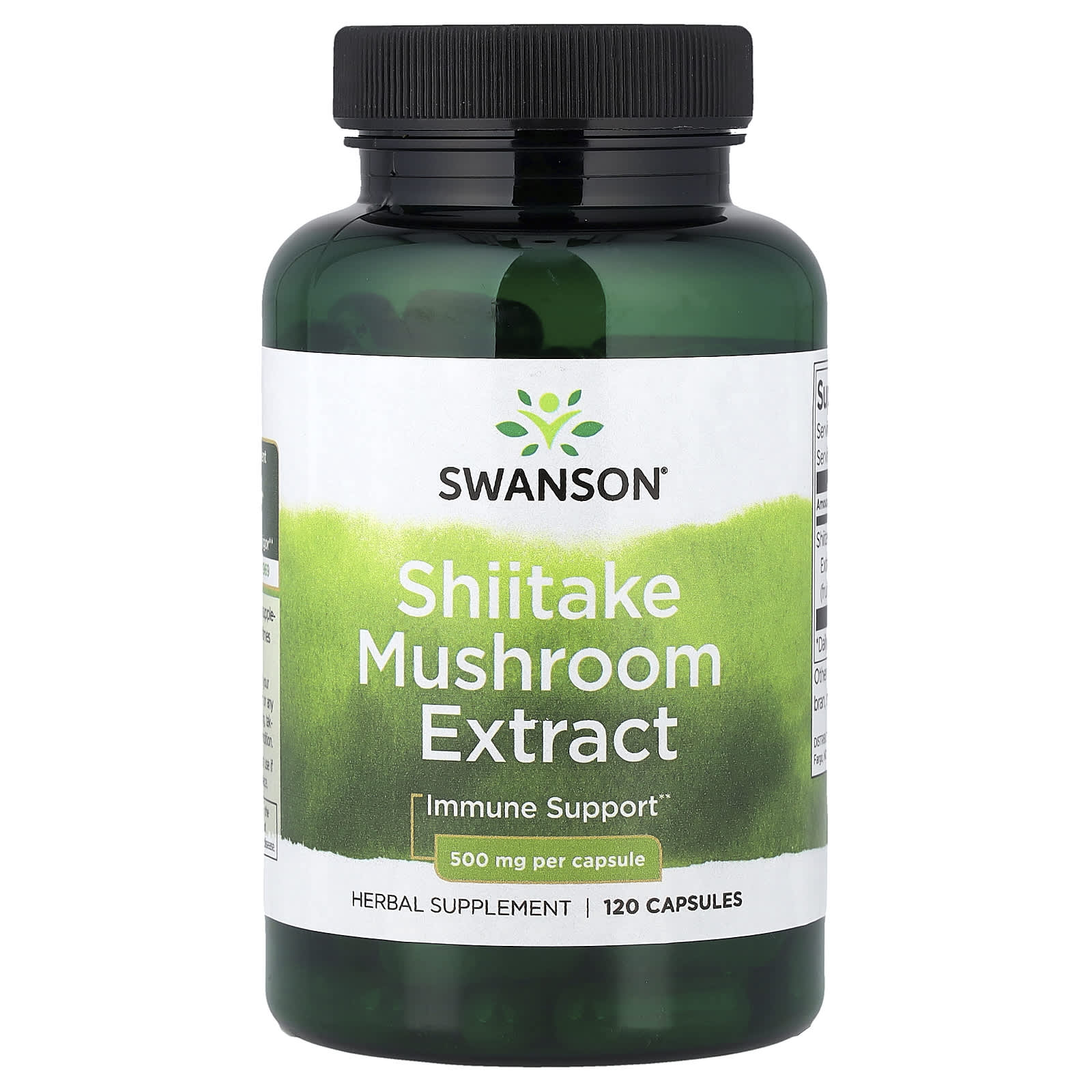 Swanson - Shiitake-sieniuute - 120 kapselia