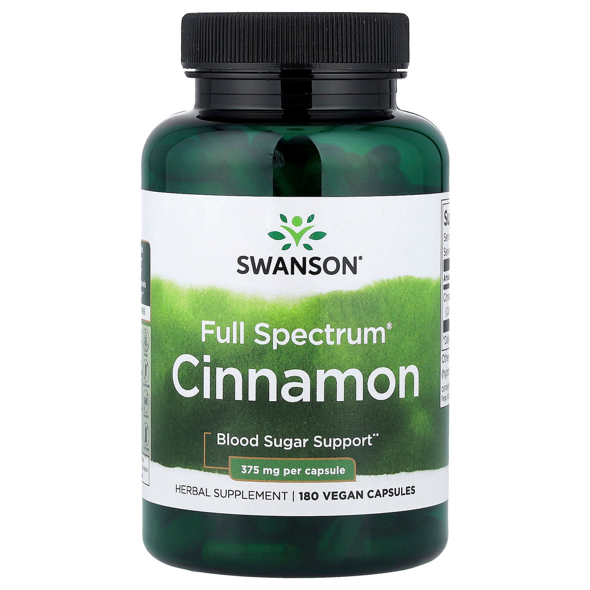 Swanson Full Spectrum Cinnamon baksida