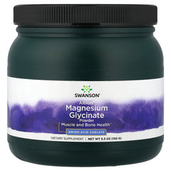 Magnesium Glycinate Powder baksida näringsfakta