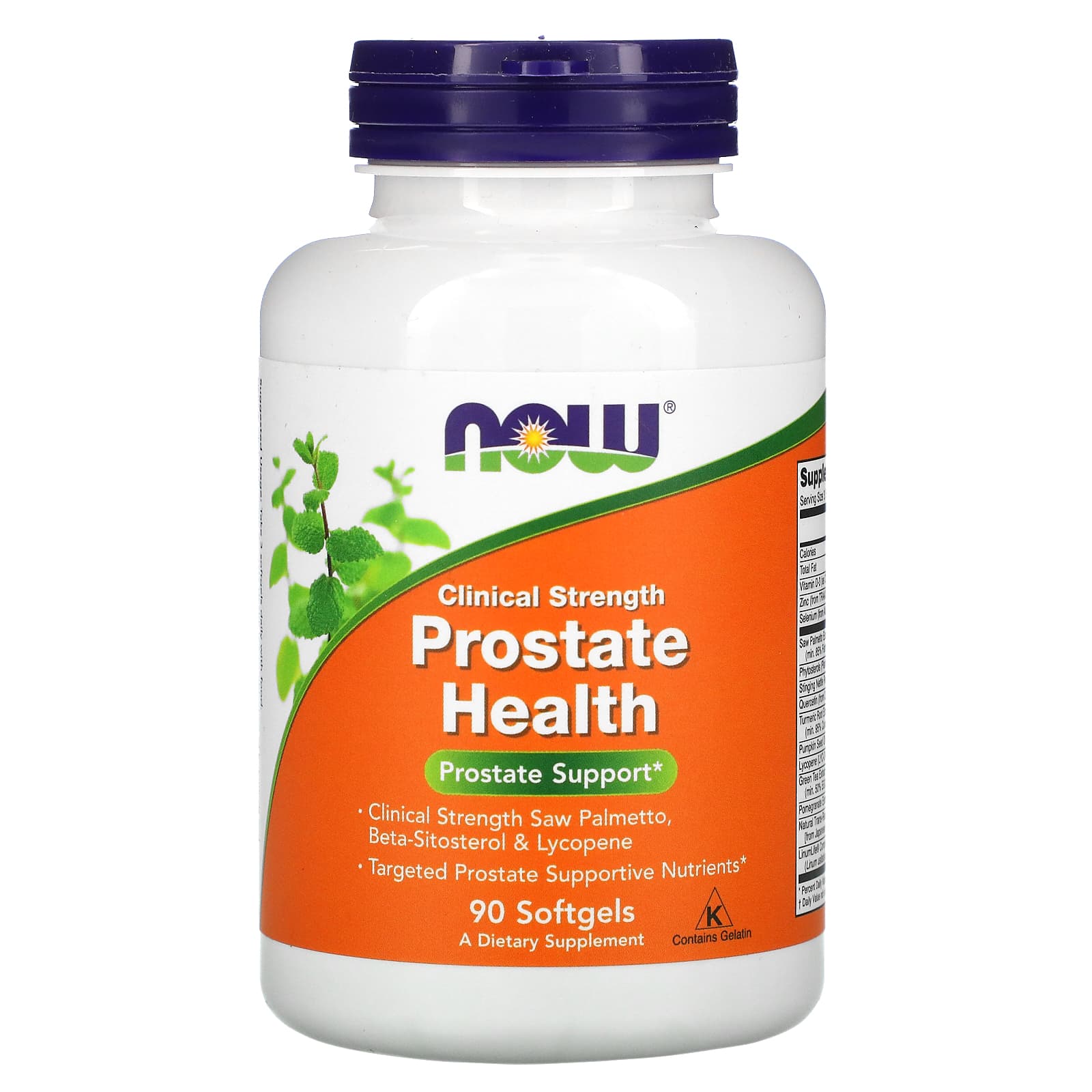 Prostate Health – Växtextrakt & Mineraler framsida