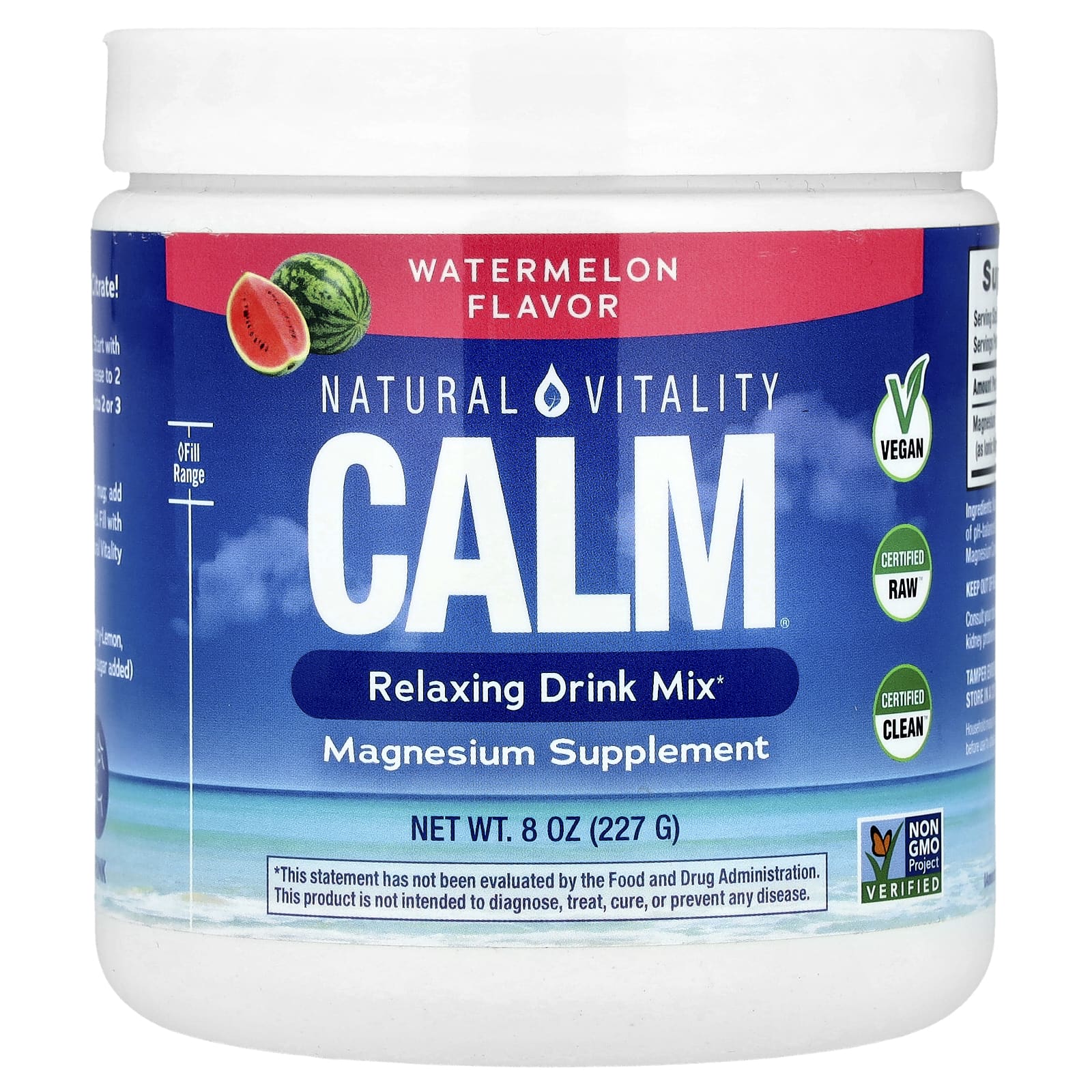 Calm Magnesiumpulver dosering & användning