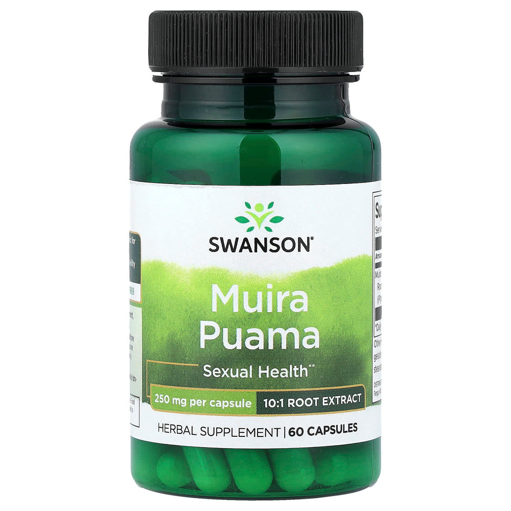 Muira Puama – Full Spectrum 250mg baksida