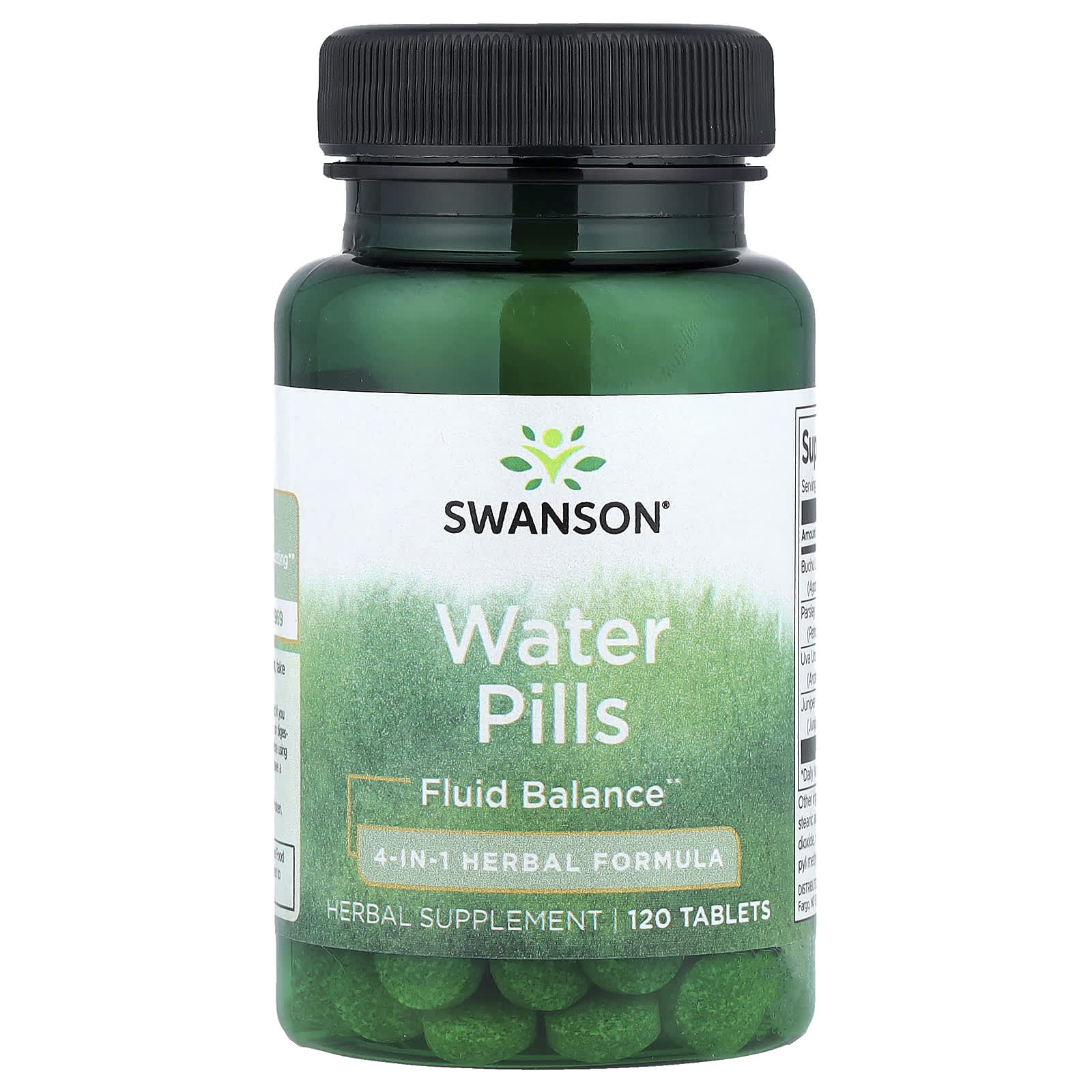 Swanson Water Pills framsida